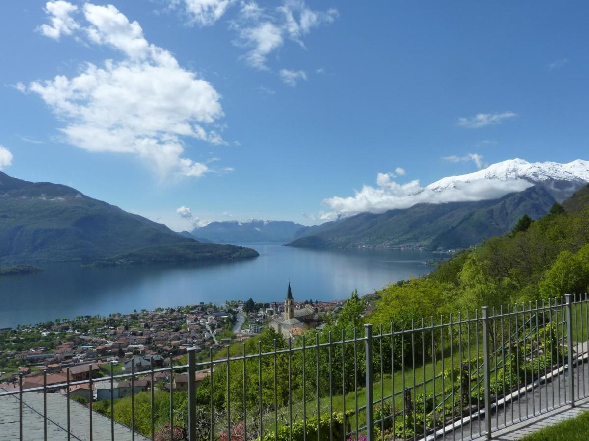 Villa Valuri Vista Magnifica Sul Lago Di Como Appartamento Piano Terra Vercana Екстер'єр фото